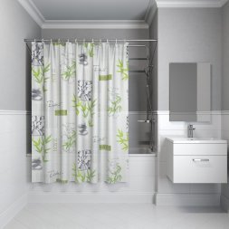 Штора для ванной комнаты, 180х180 см, PEVA, P02PV11i11, IDDIS 29510