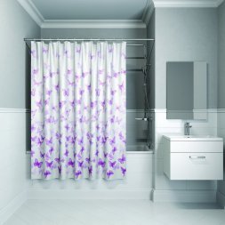 Штора для ванной комнаты, 180х180 см, полиэстер, B01P118i11, IDDIS 29517